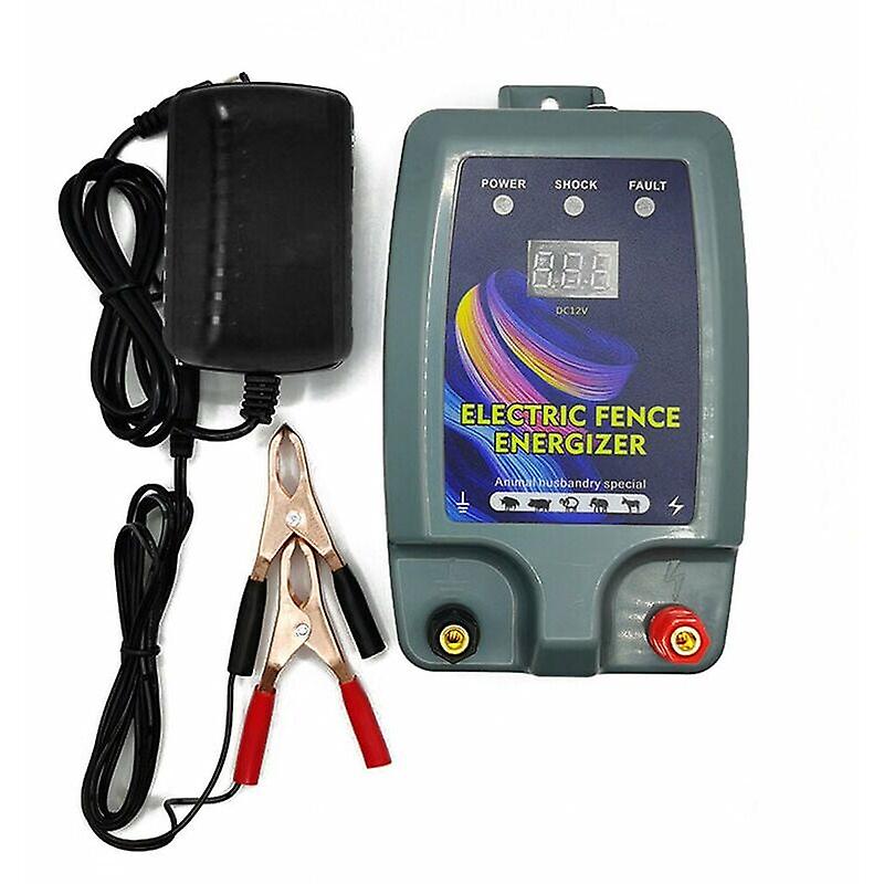 High Power Electric Fence for Livestock and Animals - with 3 Power Modes for Poultry Farming RTGPT