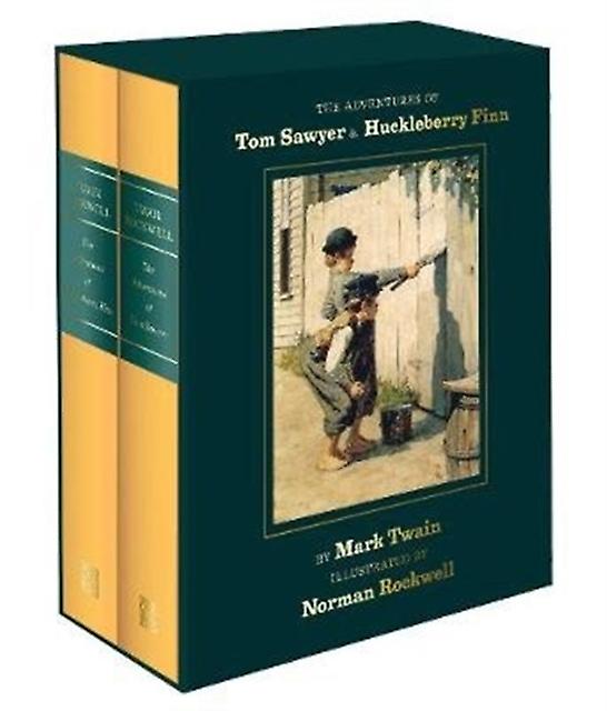 The Adventures Of Tom Sawyer And Huckleberry Finn by Mark Twain Hardback Book