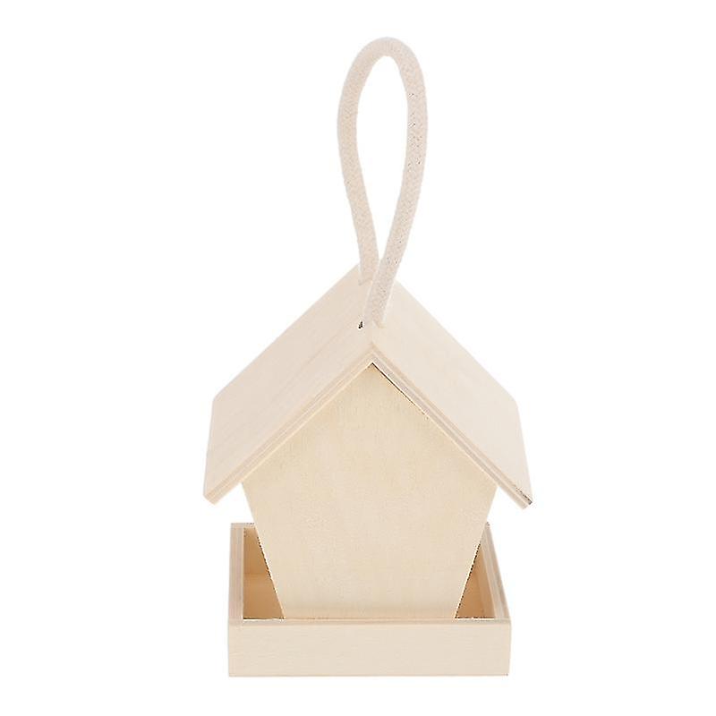1pcs Wood Bird Feeder