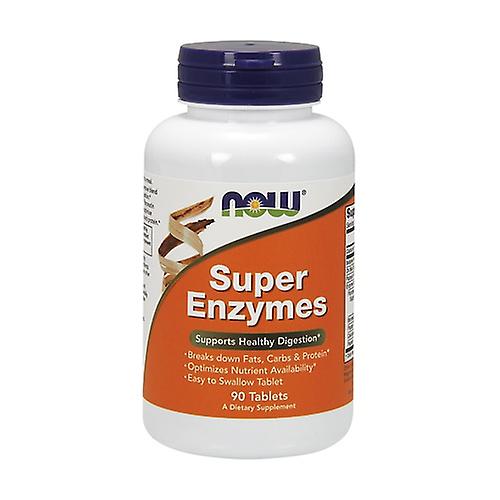 Super Enzymes - digestive enzyme complex 90 tablets