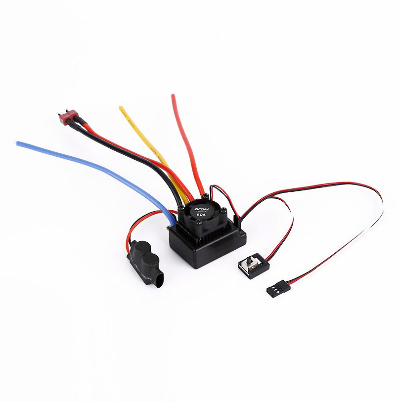 High-quality 80A sensed brushless motor speed controller for car load car.