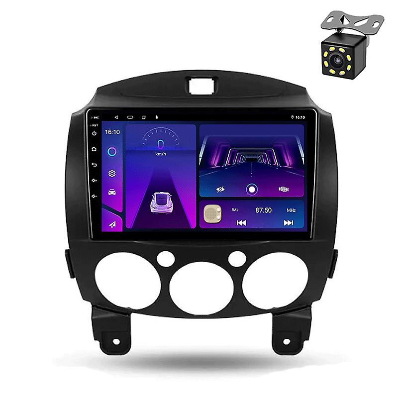 2 Din Android Car Radio Multimedia Video Player For MAZDA 2 Mazda2 2007-2014 Navigation Carplay Head