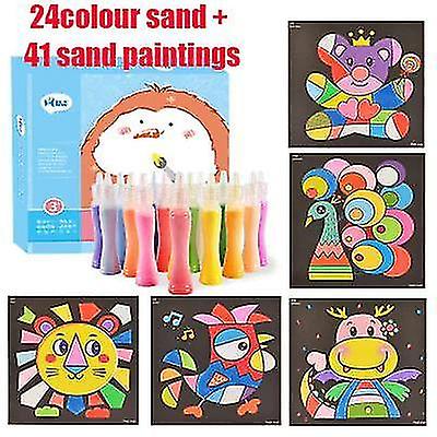 For Children's Colored Sand Painting Bottled WS27306