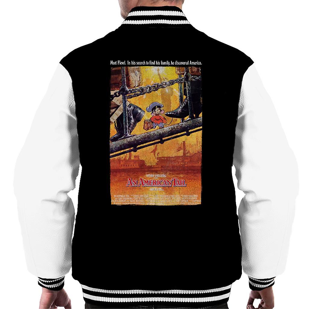 An American Tail Theatrical Poster Men's Varsity Jacket