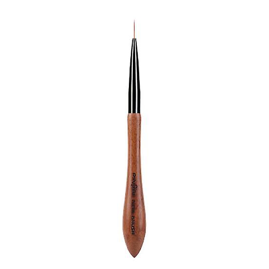Nail Painting Pen Soft Bristles Ergonomic Handle Convenient Easy to Apply Grip Comfortable Labor-saving Sandalwood Manicures