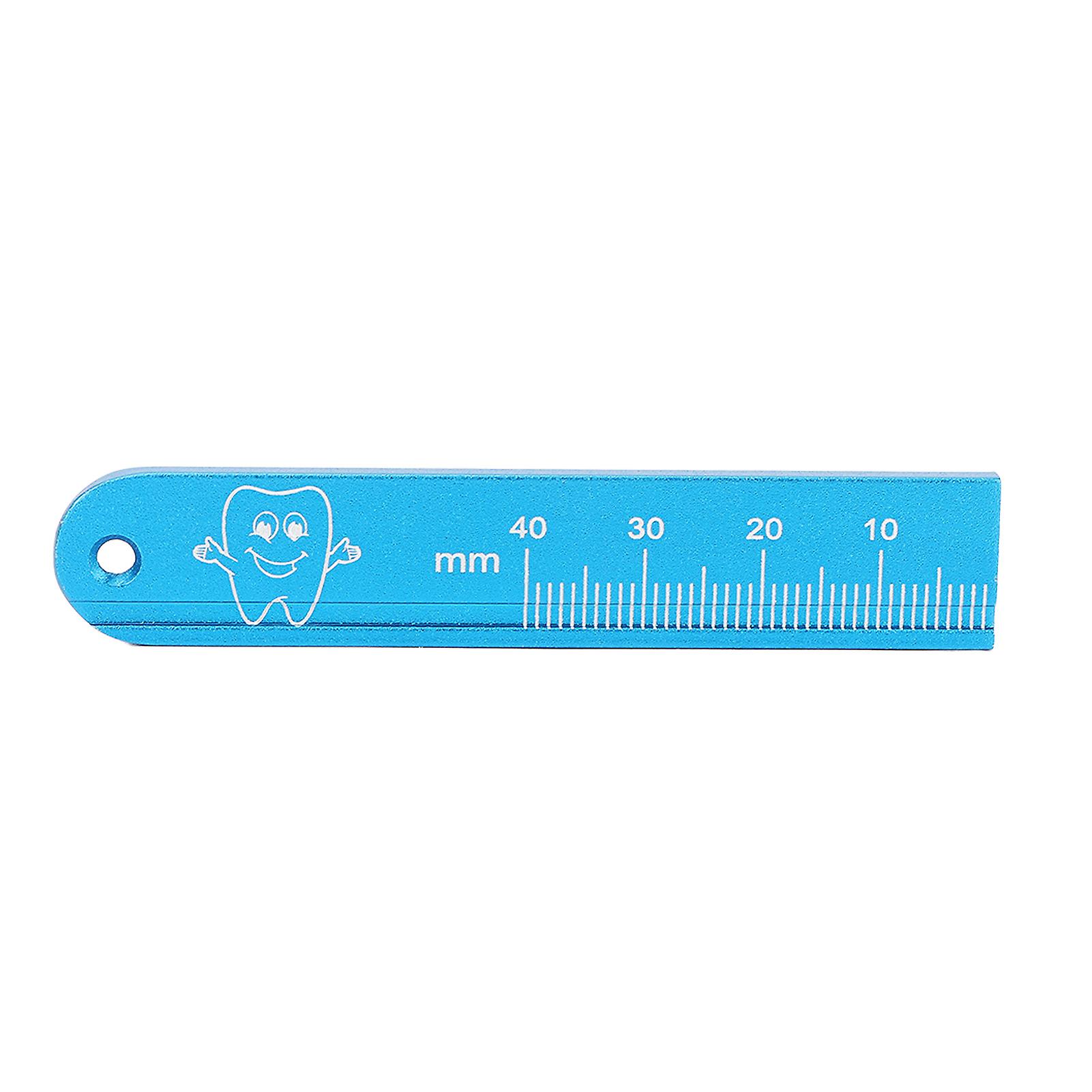 Aluminum Alloy Endo Ruler, Oral Gauge, Endodontic Span Measuring Instruments for Dentistry