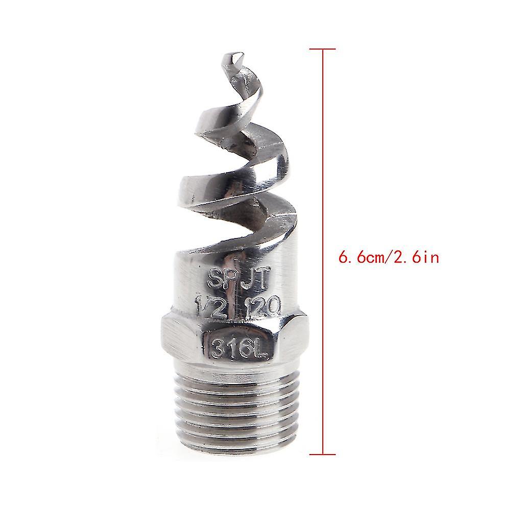 1/4" 1/2" nerezový špirálový kužeľ Atomization Tryska Striekacia tryska Striekacie hlavy
