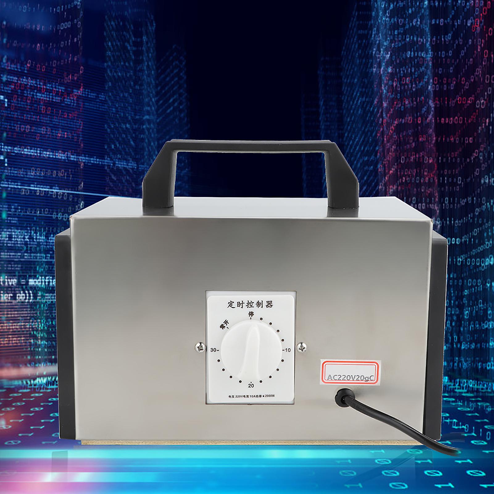 20g/h Timing Switch Ozonizer Air Purifier Ozone Generator Machine EU Plug 220V