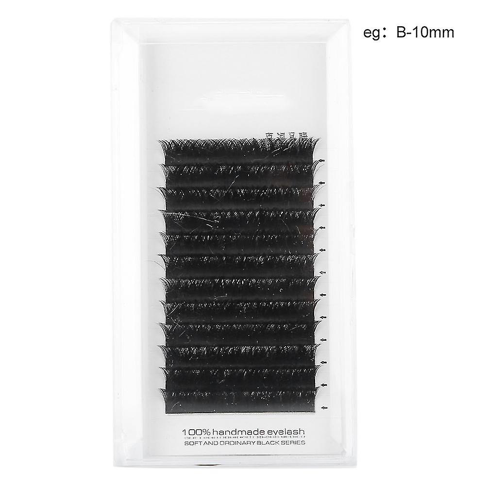 10mm V-Shaped Dense False Eyelashes - Eyelash Extension Grafting False Lashes (B Type) 0.05mm