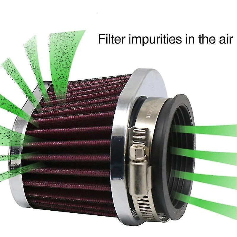 50mm 55mm 60mm Motorcycle Air Filter 38mm 42mm 45mm Motocross Carburetor Air Intake Filter For Yamaha/kawasaki/suzuki/honda