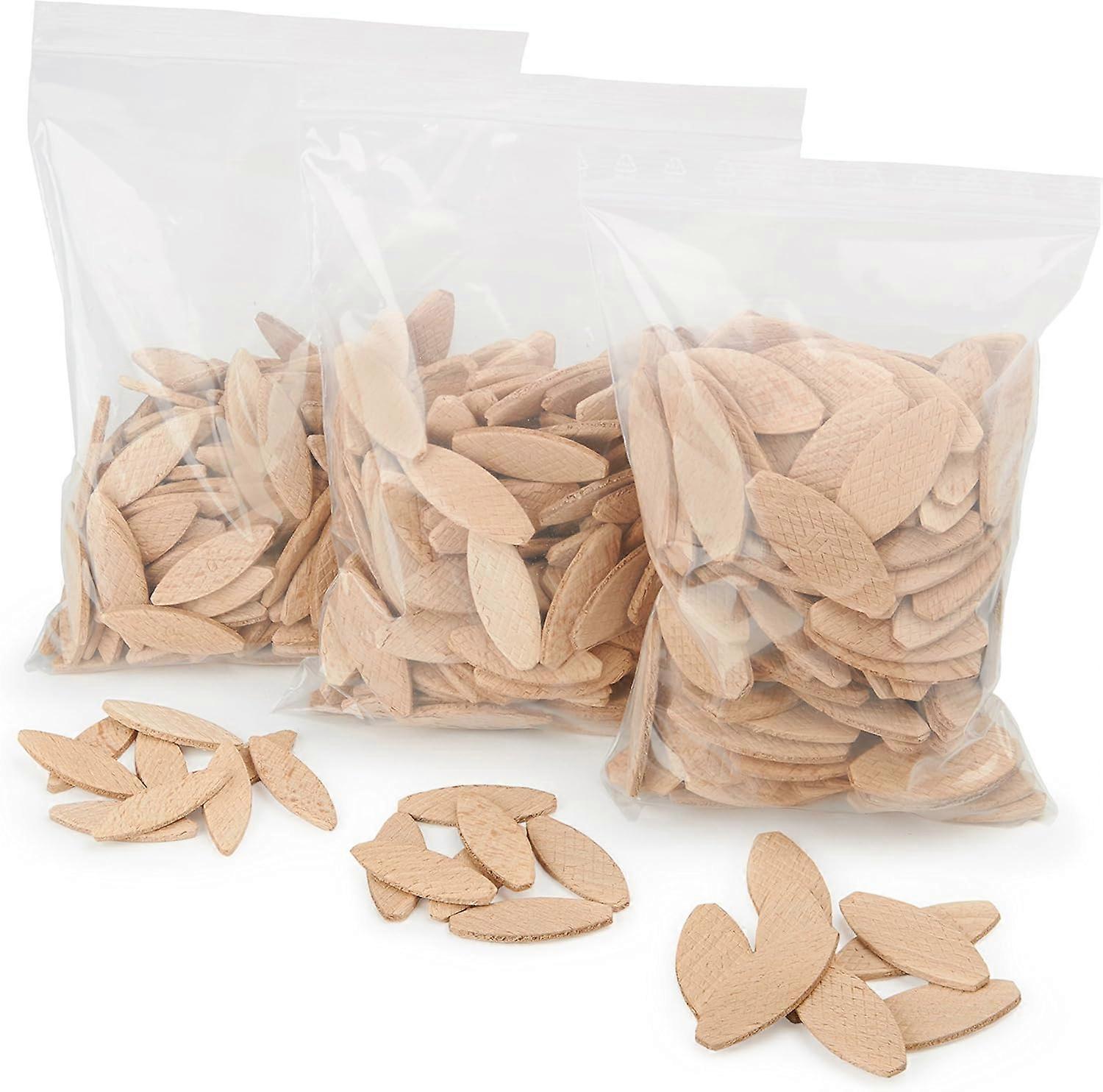 assembly lamello assortment | type Lamello 20/10 / 0 to 100 pieces/size | solid beech wood slat | Ideal for wood milling machine / slat milling machin