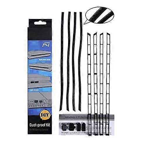 WINGONEER Dust Proof Dust Prevention Cover Case Mesh Jack Stopper DIY Pack Kits for PS4 Playstation 4 - New & Sealed