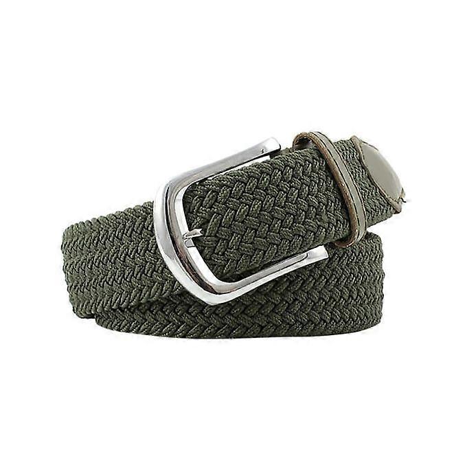 Hombres Mujeres Moda Automática Nylon Pin Hebilla Cinturón