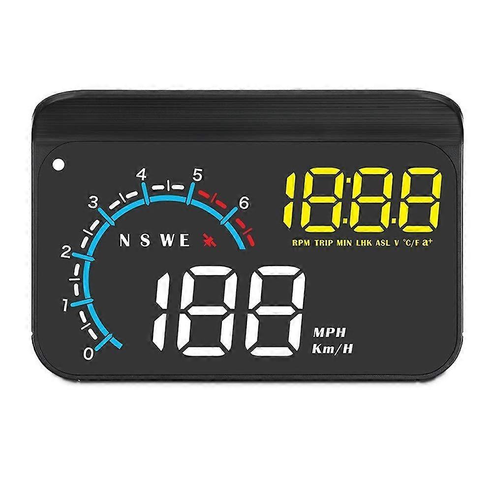 Head Up Display Car HUD Dual Mode OBD2 GPS For All Vehicles