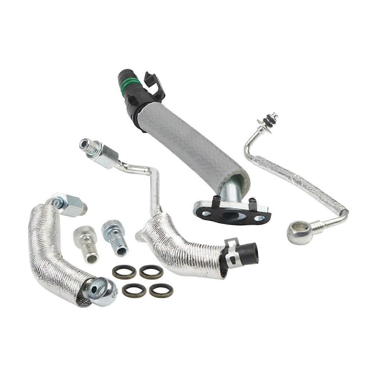 طقم تصريف زيت التوربو وأنابيب تغذية الزيت لمحرك Encore 1.4 لتر L4، 55592600 25198546 25200947 55587854