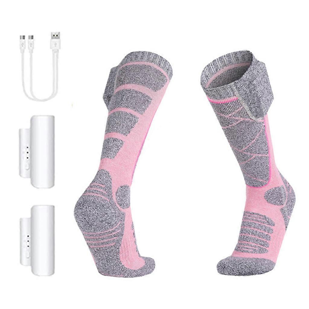  Zimowy termiczny ocieplacz do stóp 2200 mAh Podgrzewane skarpety elektryczne zasilane baterią USB