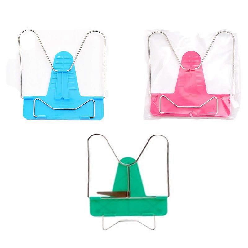 3PCS Book Stand Recipe Cookbook Holder