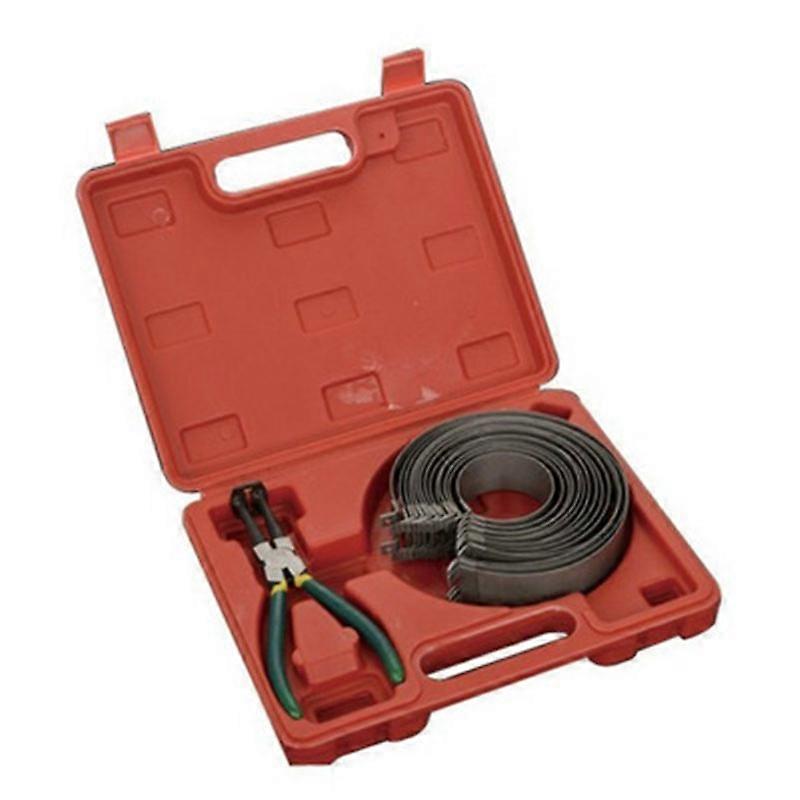 14Pcs collars Rings Piston Ring Compressor Plier Clamp Remover