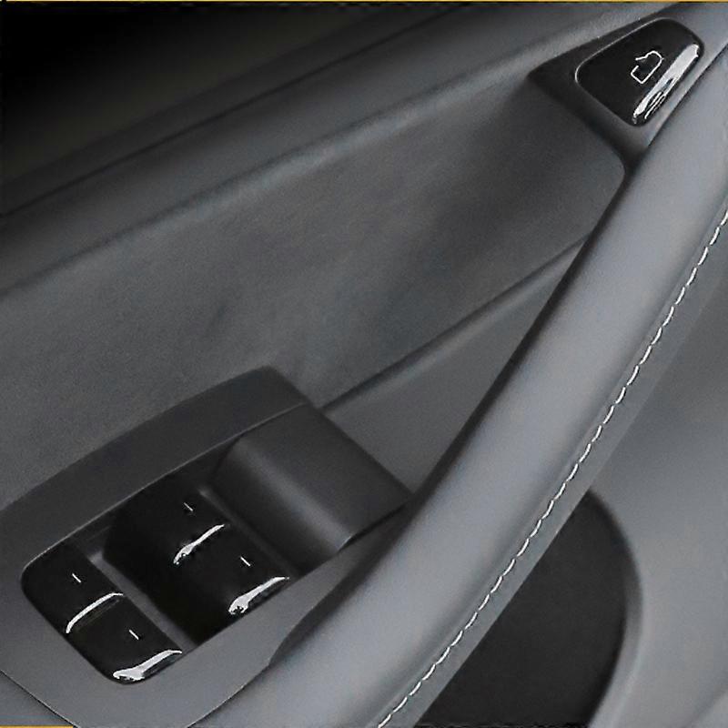 For Tesla Model 3 Model Y - Car Window Switch Button Decoration Sticker Door Button Sticker Model3 Interior Accessories