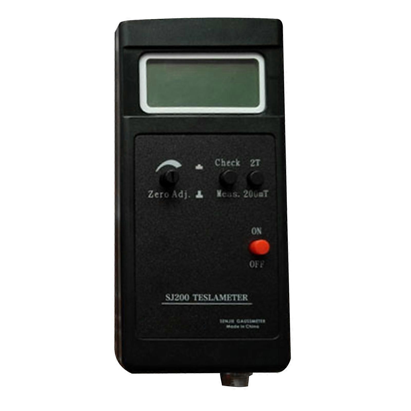 Digital für Tesla Meter Gaussmeter Oberflächen-Magnetfeld-Handmagnetmessgerät DE fL fq