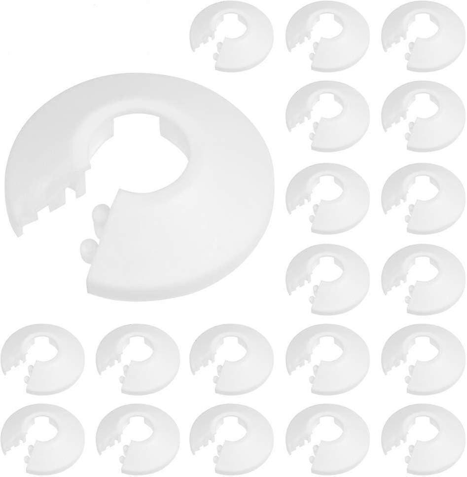 Radiator Pipe Collars (20pcs) For 15mm Diameter Pipes