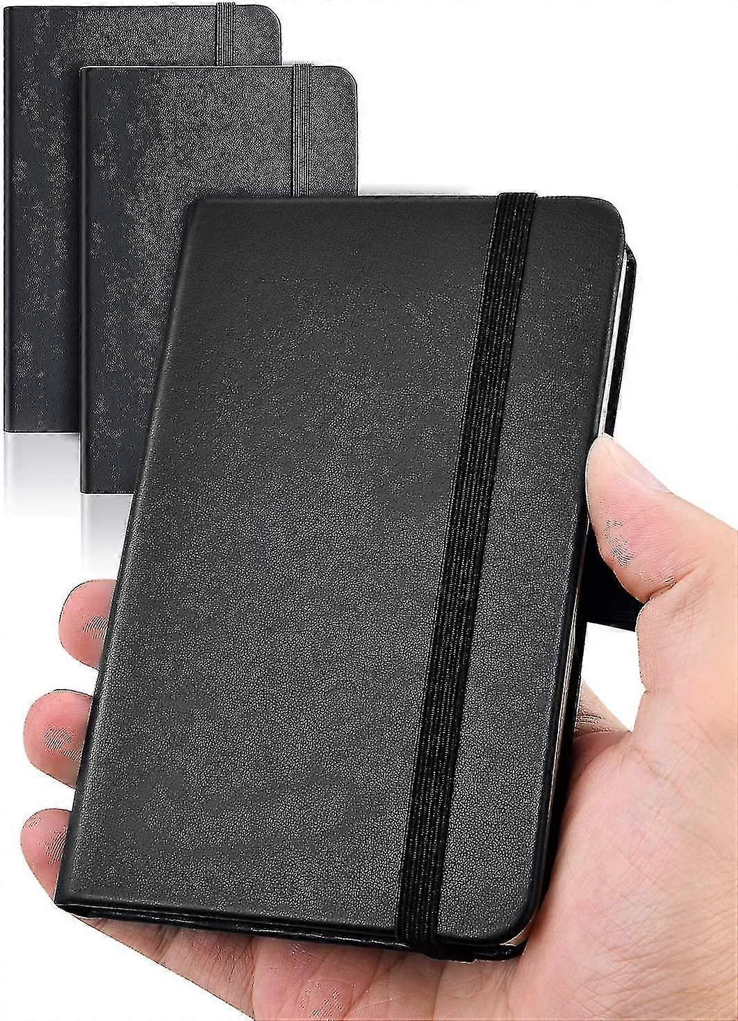 Pocket Notebook Small Notebook 2-pack, 3.5" X 5.5" Pocket Notebook