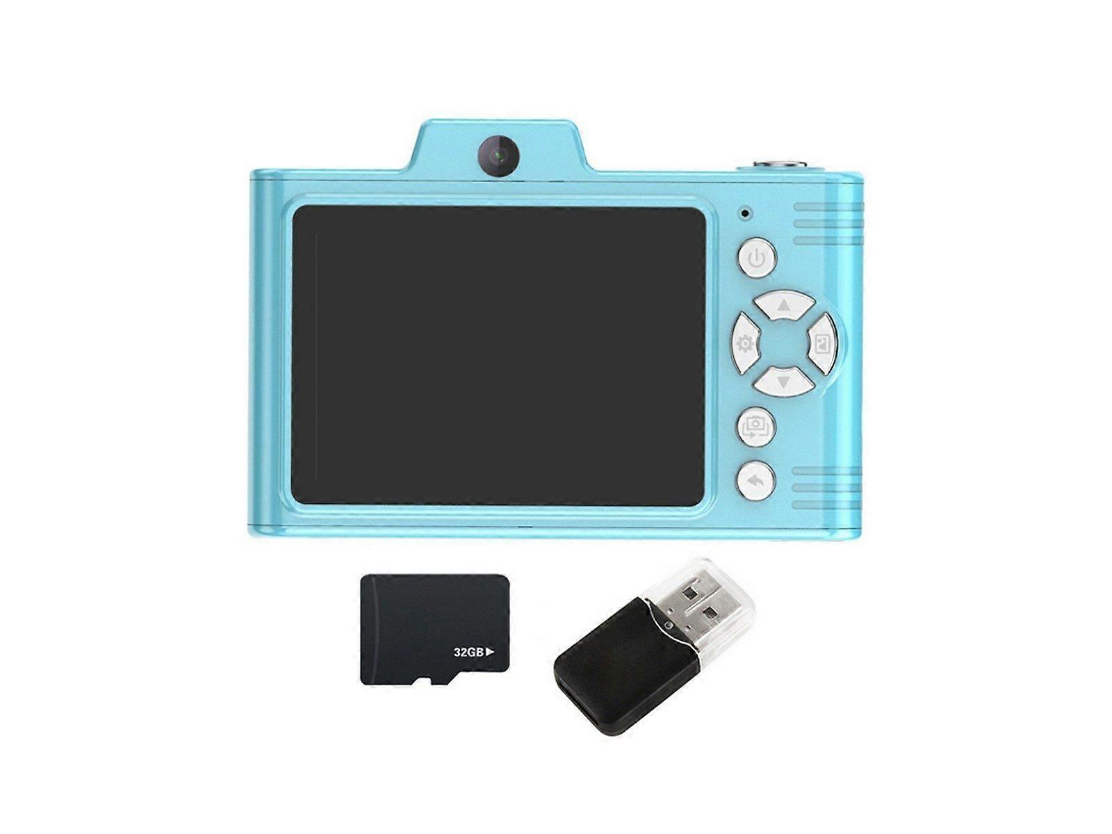 1080P HD Digital Camera with 32G Memory Card - Green
