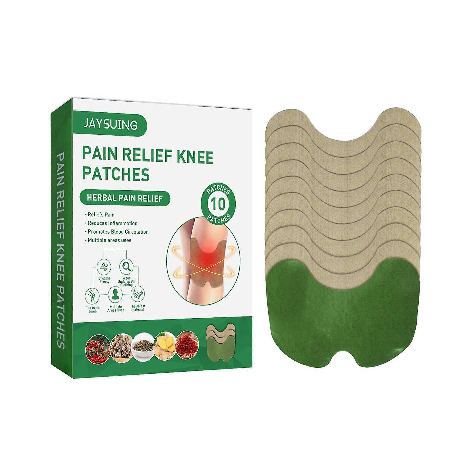 10pcs Joint Pains Relief Patches Knee Shoulder Neck Heat Patches Suitable for Arthritis Pain Relief