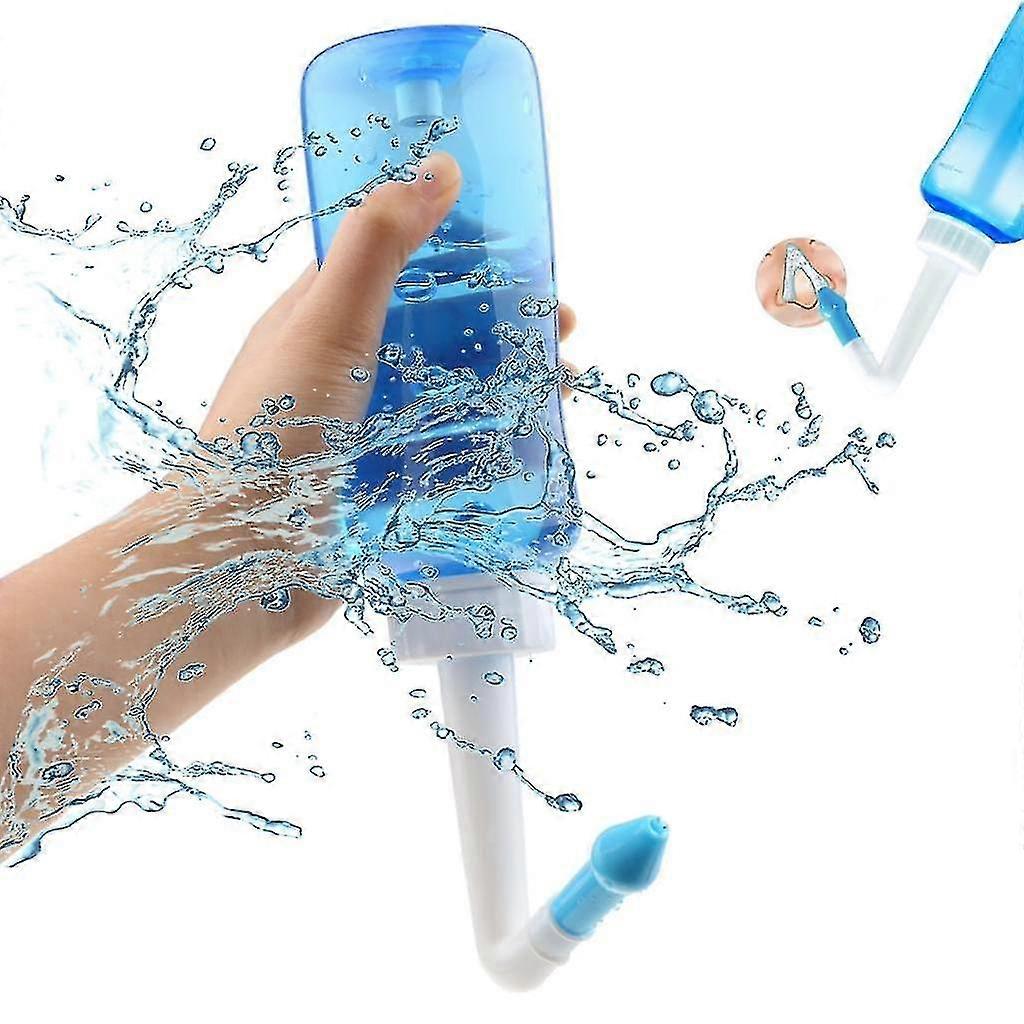 500ml Nasenwaschreiniger Nase Reinigung Erwachsene Kinder Nasenschutz Neti Pot