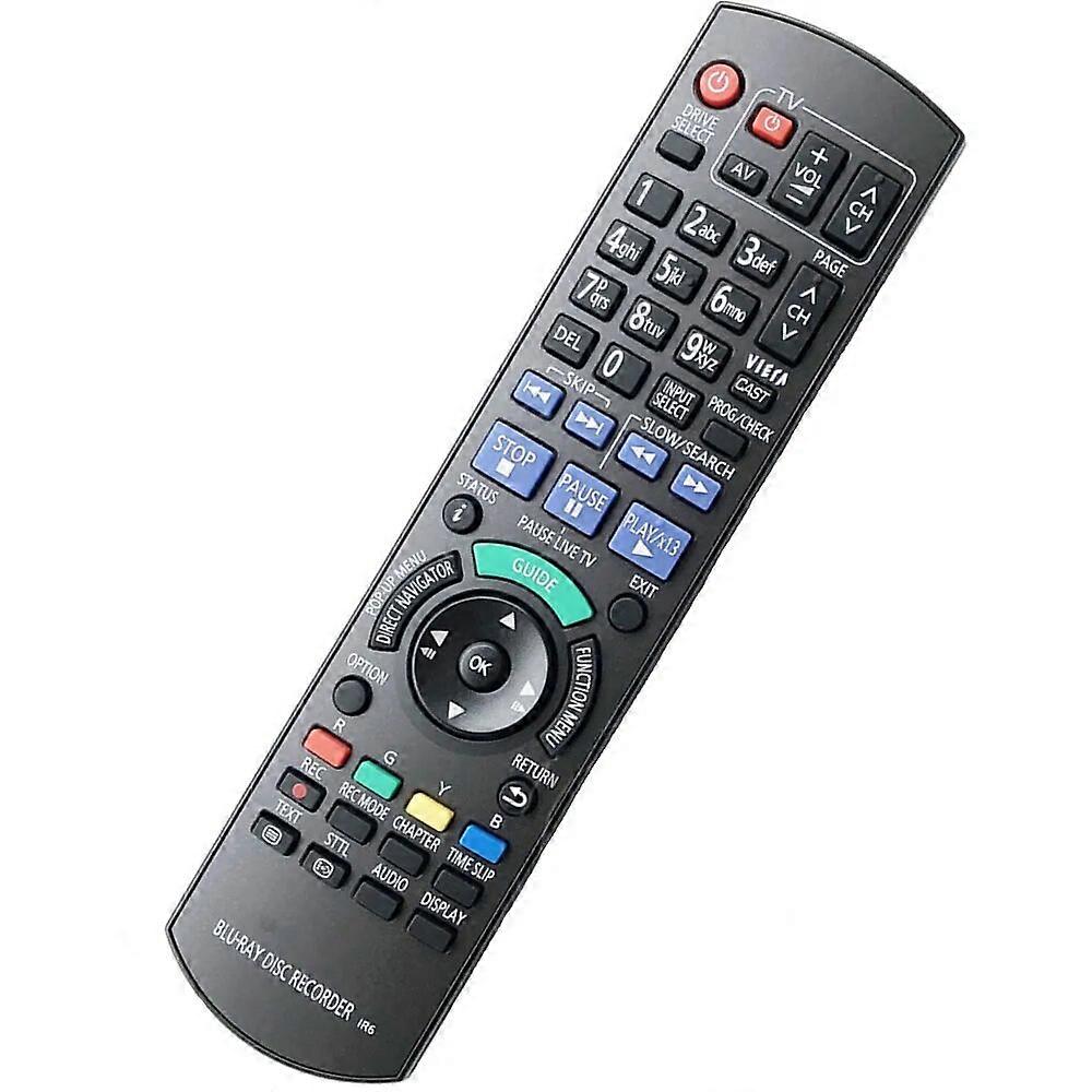 New Remote Control Use for Panasonic N2QAYB000476 Blu-Ray Disc DVD Player Controller