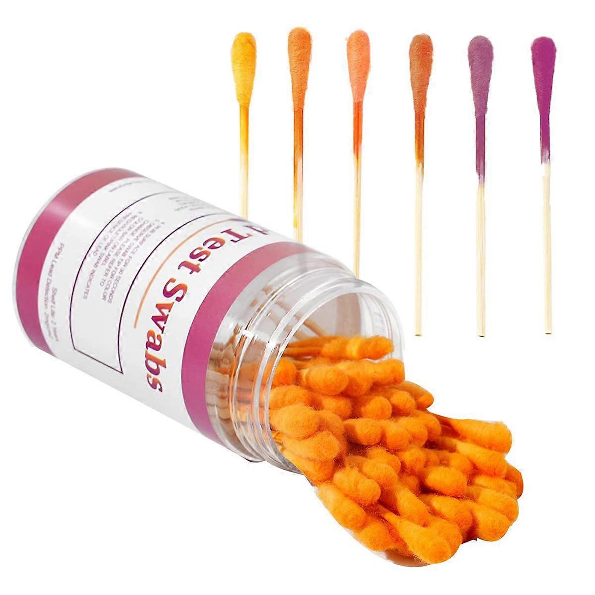 Blei-Test-Kit-Tupfer - Blei-Farb-Testkit, Blei-Check-Tupfer-Verwendung, Testergebnisse in (60PCS)