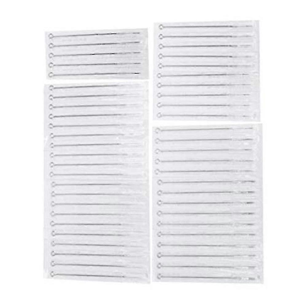 50 Pieces Sterile Disposable Tattoo Needle Assorted 10 Sizes Mixed 3rl
