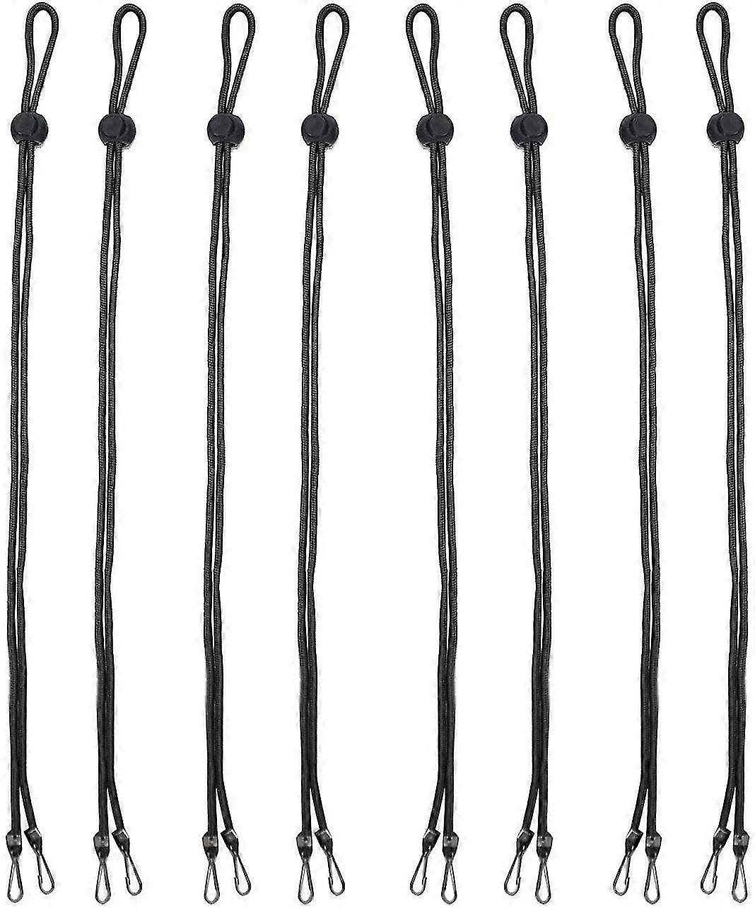 8 Pack - Adjustable Length Face Mask Lanyard