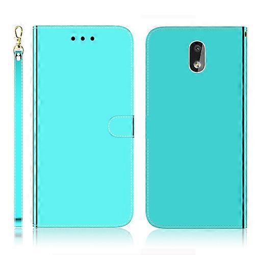 For Nokia 2.2 Imitated Mirror Surface Horizontal Flip Leather Case