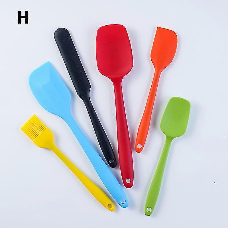 Ustensiles de cuisine en silicone Spatule Scraper Brosse à huile Outil de cuisson antiadhésif résistant à la chaleur