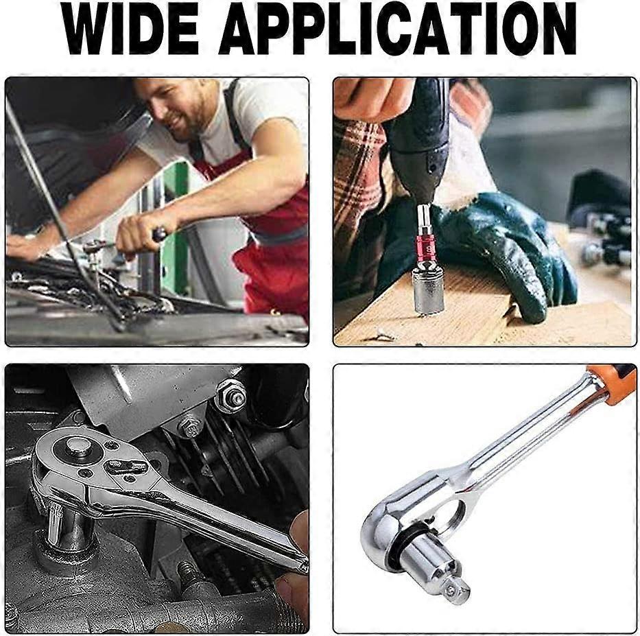 4pcs Ratchet Adapter Ratchet Socket Adapter 1/2 to 3/8-3/8 to 1/2-1/4 ...