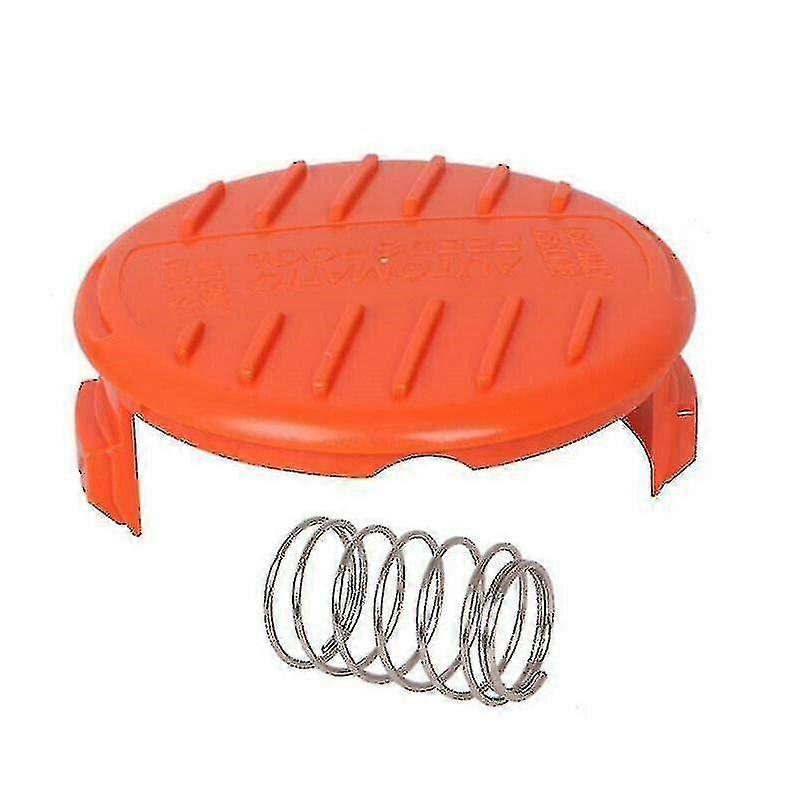 Orange Cover Cap+spool Line Top For Black Decker Spare String Trimmer Strimmer