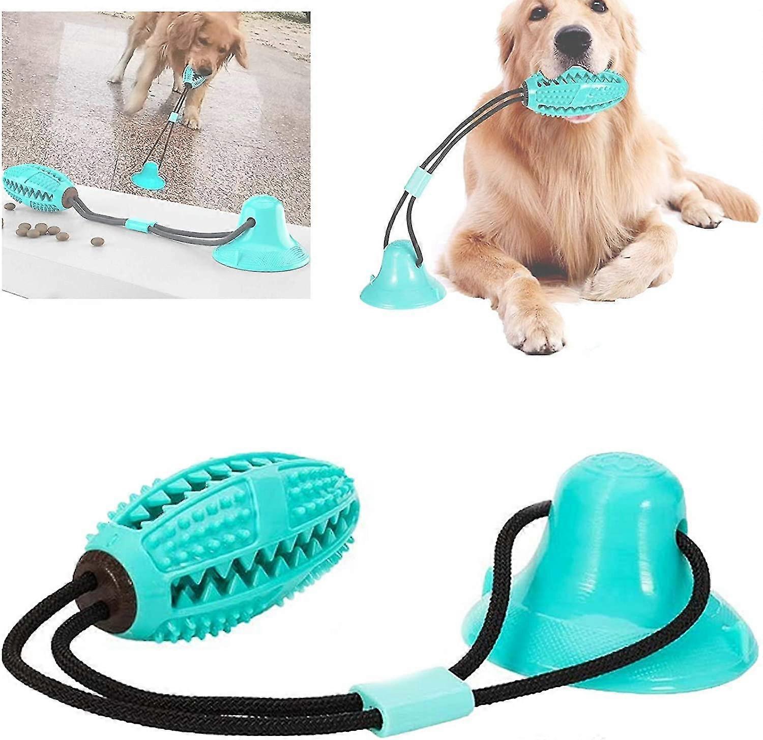 Jouet Chien Ventouse, Jouet Molaire Pour Chien Avec Ventouse, Interactif Pet Molar Bite Toy Aux Petits Et Moyens Chiens ,pour Molaire Fonction Soin De