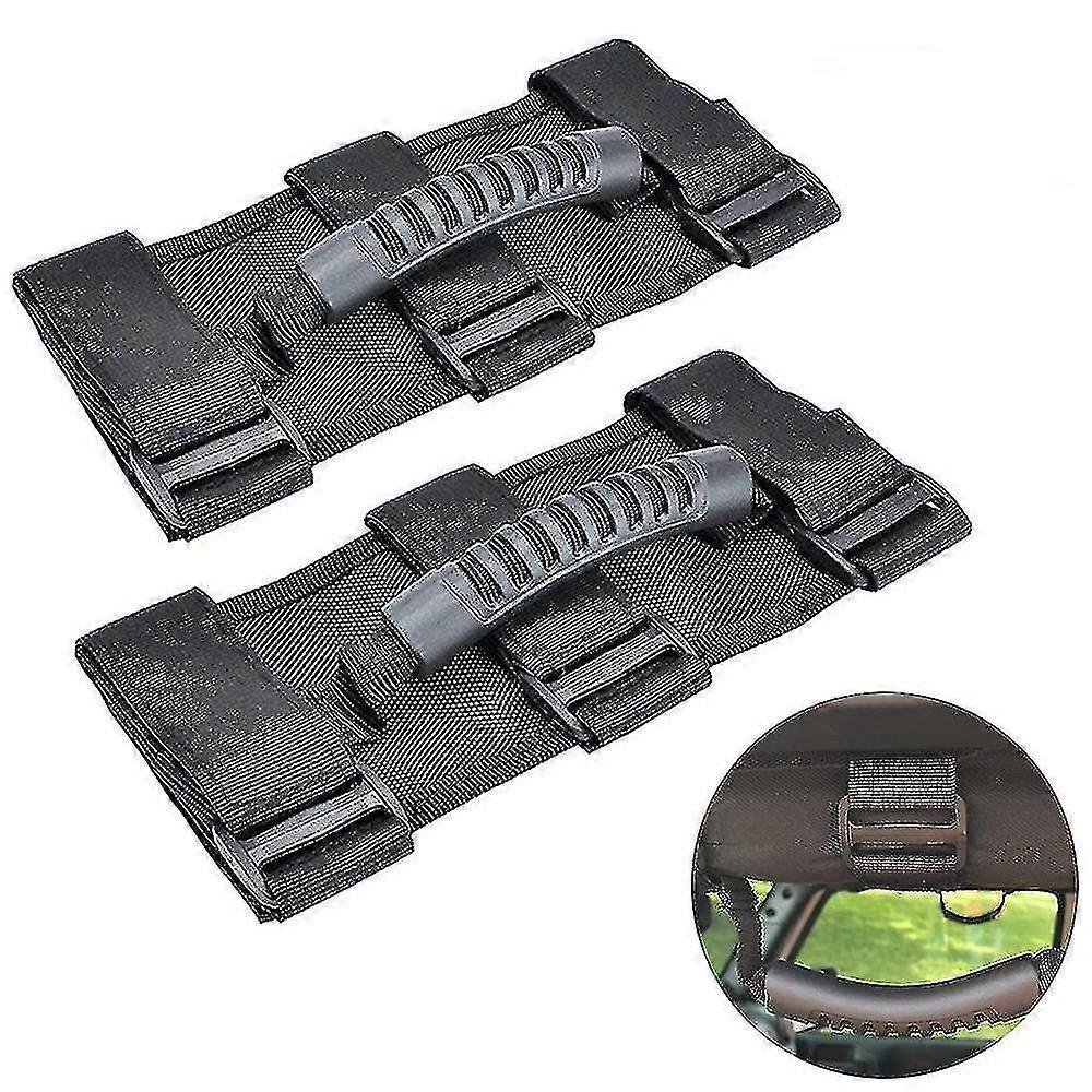 2 Pcs Jeep Grab Handles Heavy Duty Ultimate Roll Bar Grab Handles