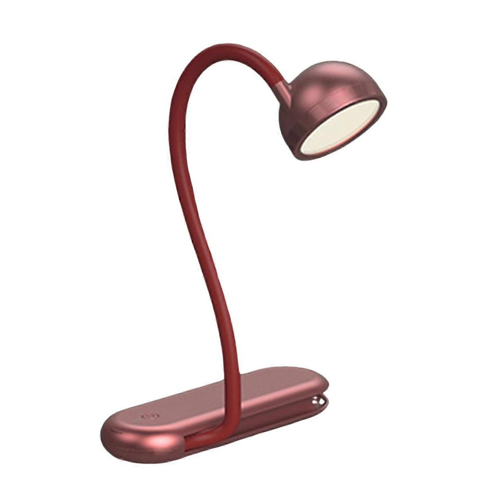 LED Eye-Protection Reading Light Flicker Free Flexible Gooseneck Touch Control Portable Reading Light Foldable Lamp