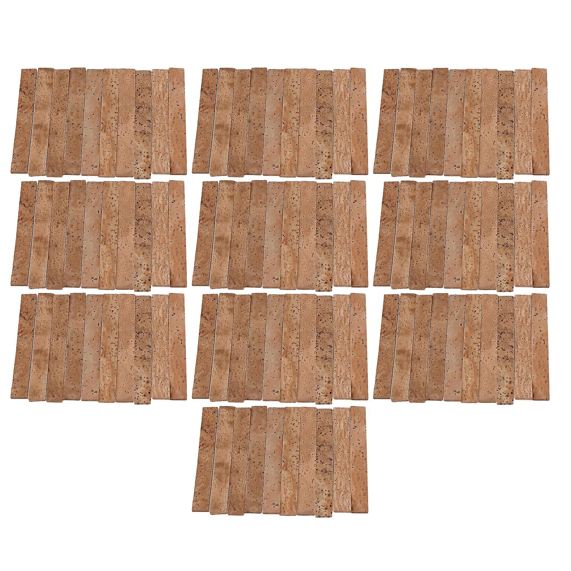 Clarinet Small Parts 100x Clarinet Neck Joint Cork Sheet Musical Instrument Parts 0.2cm Thick