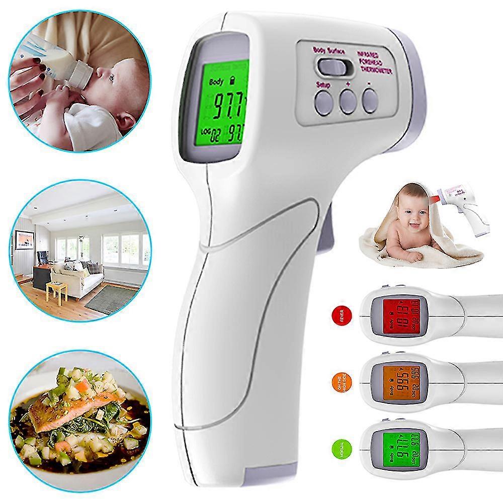 Digital Lcd Screen Thermometer Non-contact Baby Infrared Forehead Temperature Gun