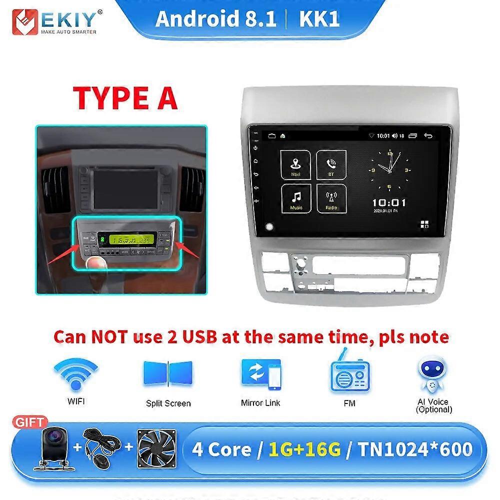 2 Din Car Multimedia For Toyota Alphard 2002-2007 Android 10 Android Auto Carplay GPS Navigation 4G WIFI Car Radio DSP