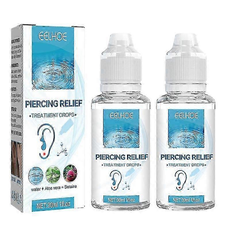 2pcs διάτρηση ανακούφιση χτύπημα, θεραπεύει, συρρικνώνεται, αφαιρεί Keloids εξογκώματα. Απαλή, αποτελεσματική μετέπειτα φροντίδα για τα αυτιά, τη μύτη, το πρόσωπο