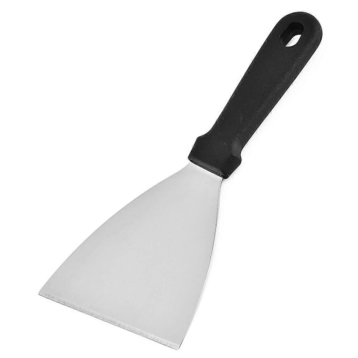 Scraper stainless steel scraper tool scraper painter scraper with wooden handle high-quality stainless steel scraper for barbecue teppanyaki meat
