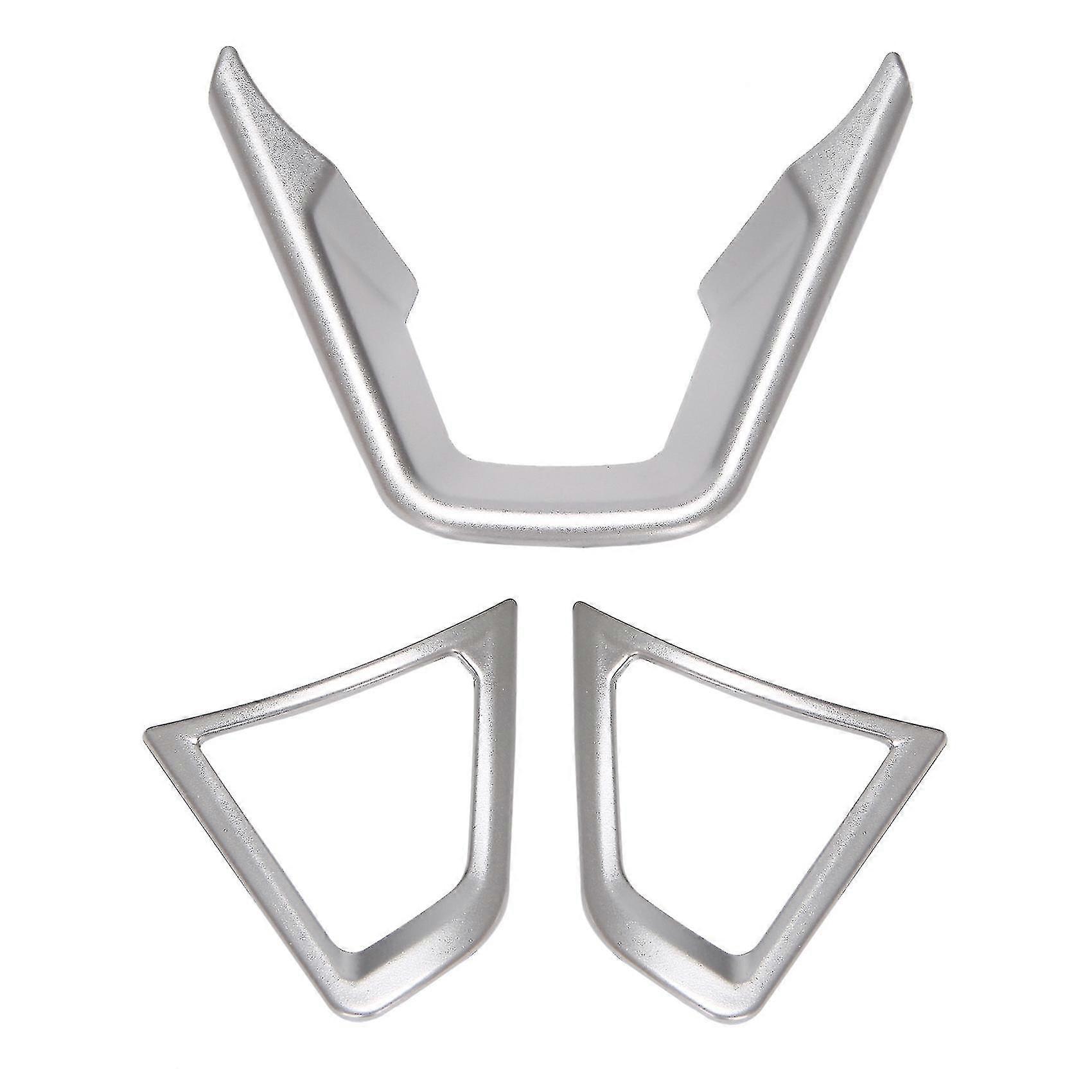 Ασημί κάλυμμα τιμονιού αυτοκινήτου