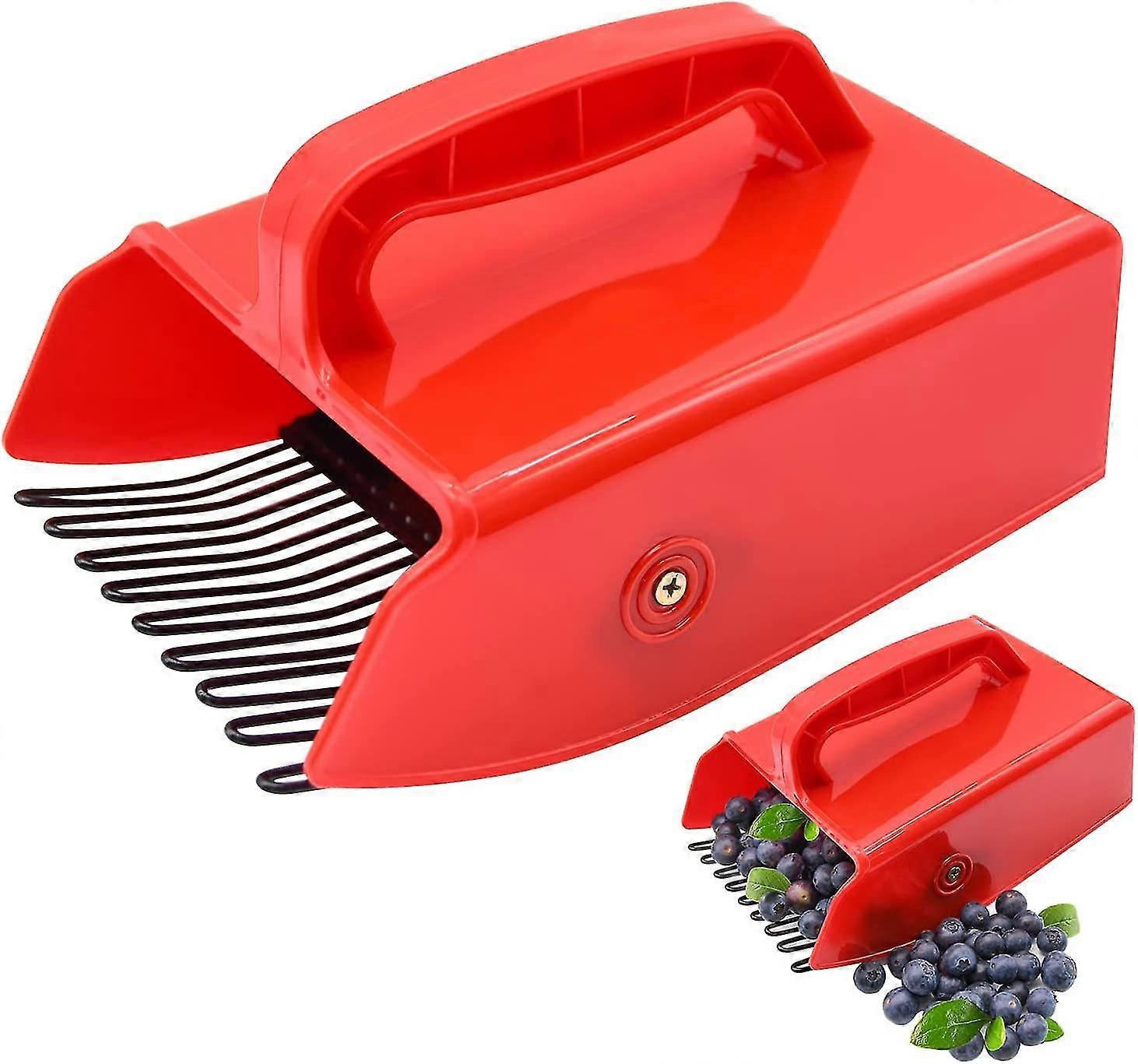Berry Picker With Metallic Comb And Ergonomic Handle, For Easier Berry Picking