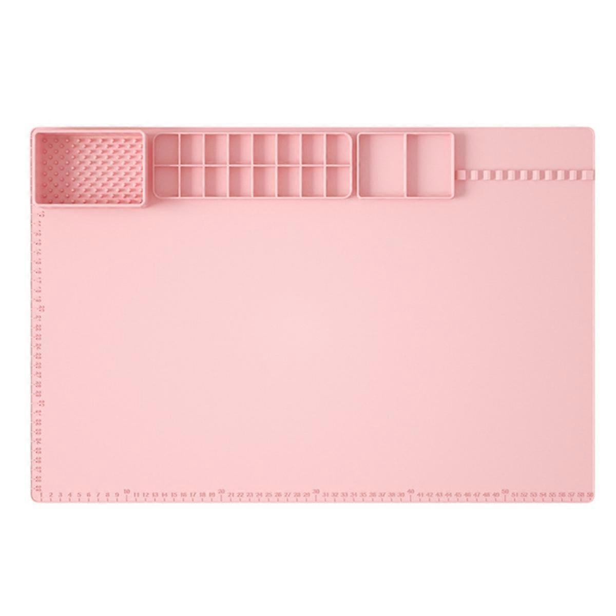 Desk Mat Drawing Mat Children DIY Graffiti Mat Art Painting Mat Desk Desk Mat Pink