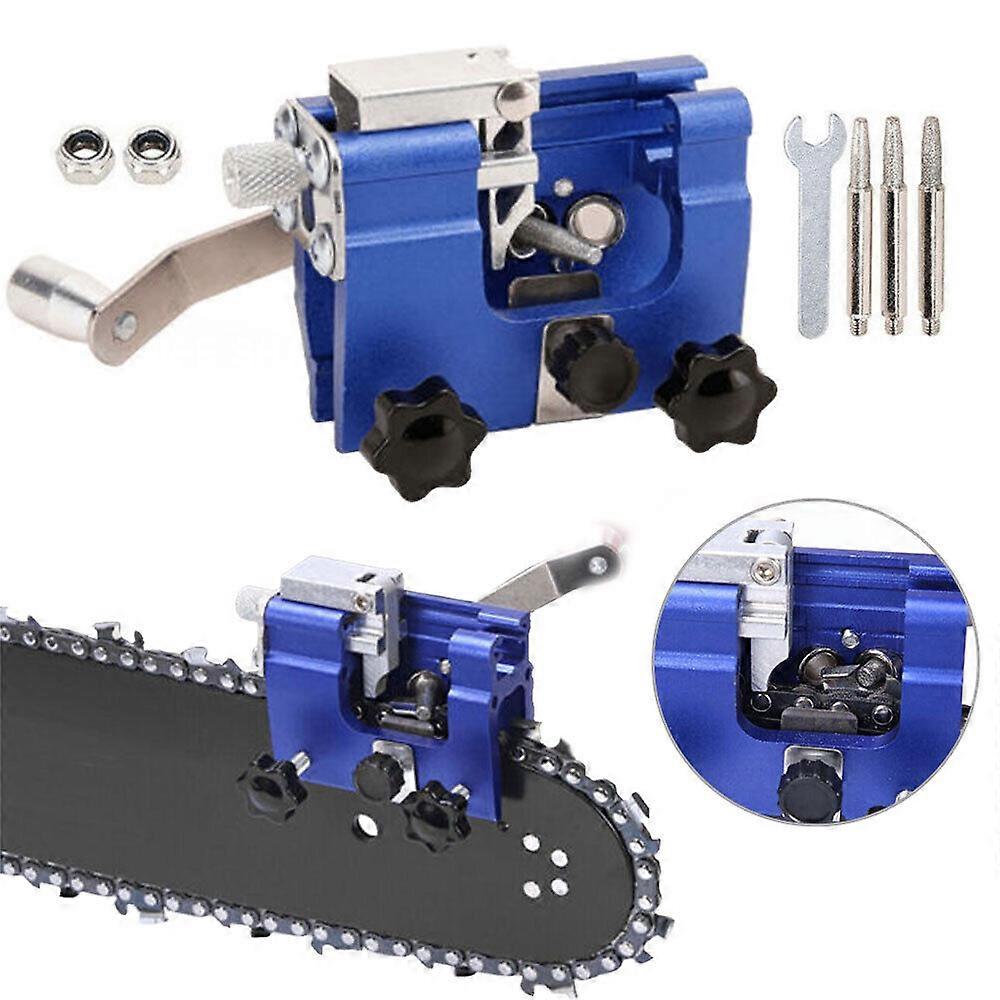 Portable Easy Chain Saw Sharpener Jig Sharpening Tools Clip Chainsaw Sharpener