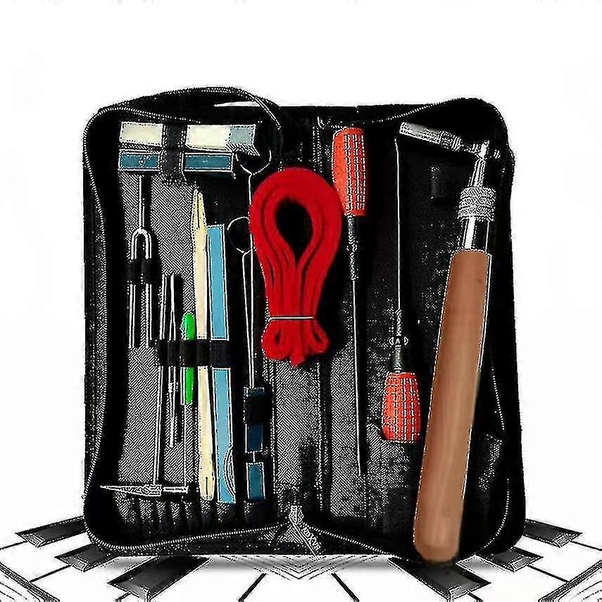 Piano Tuning Kit Professional 16 Piece Piano Tuner Tools